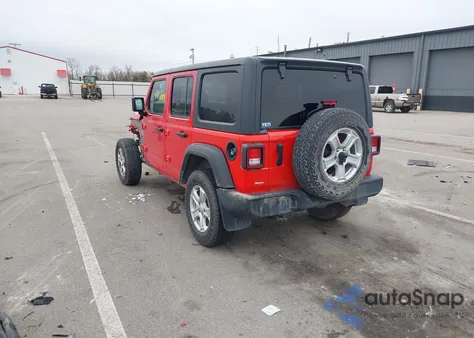 2021 Jeep Wrangler Unlimited Sport Rhd 4X4 from USA, damaged, VIN 1C4HJXKN5MW602803